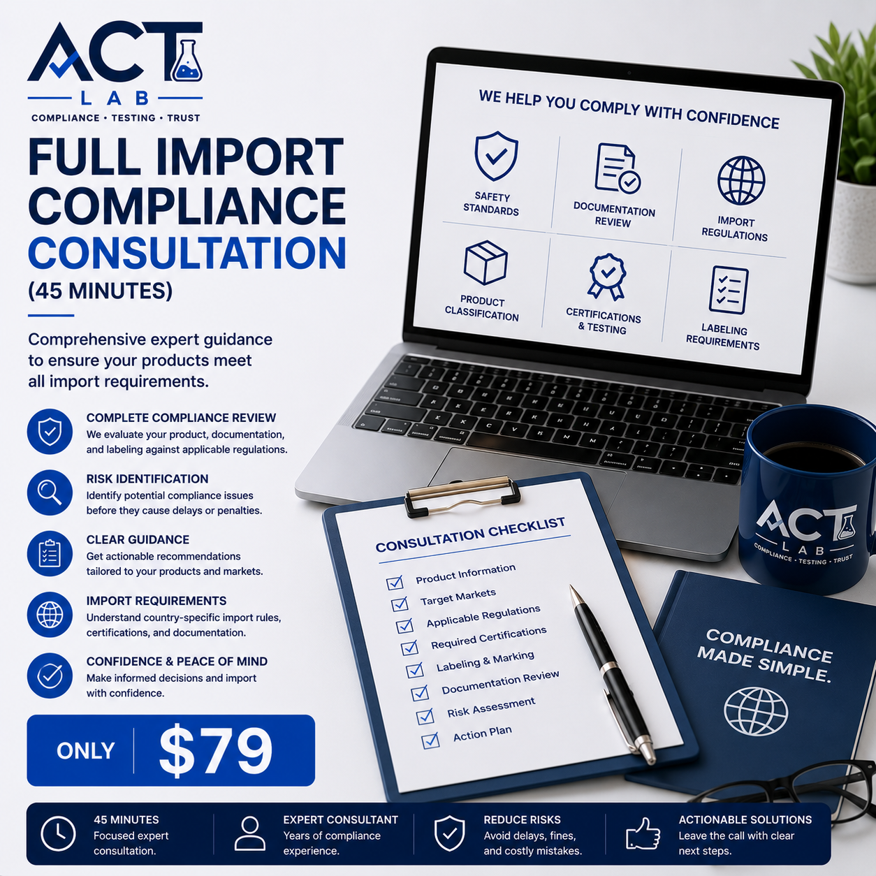 Full Import Compliance Consultation (45 min)