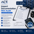 Import Documentation Mini Audit