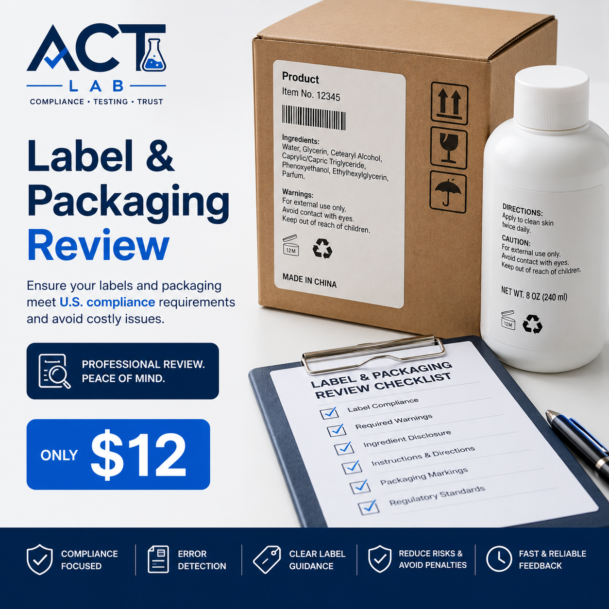 Label & Packaging Review